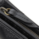 グッチ GUCCI ダブルG カードケースウォレット 781583 DTDHT 1000 ブラック レザー キルティングレザー 二つ折り財布 ゴールド金具 コンパクト シェブロン