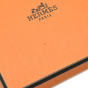 エルメス HERMES オランプ エトゥープＸゴールド ヴォーエプソン GP ピアス フープピアス