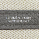 エルメス HERMES ガーデンパーティー PM グリメイヤー ネゴンダ トートバッグ シルバー金具 ライトグレー