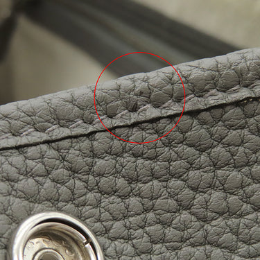 エルメス HERMES ガーデンパーティー PM グリメイヤー ネゴンダ トートバッグ シルバー金具 ライトグレー