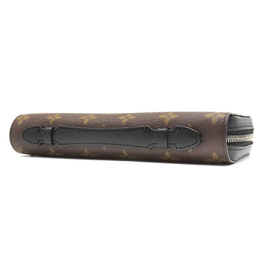 ルイヴィトン LOUIS VUITTON ジッピーXL M61506 モノグラムマカサー モノグラムマカサー 長財布 シルバー金具 黒 ラウンドファスナー トラベルケース