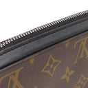 ルイヴィトン LOUIS VUITTON ジッピーXL M61506 モノグラムマカサー モノグラムマカサー 長財布 シルバー金具 黒 ラウンドファスナー トラベルケース