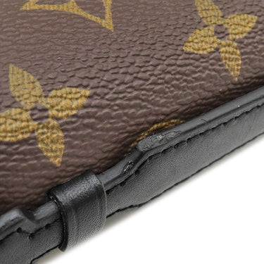 ルイヴィトン LOUIS VUITTON ジッピーXL M61506 モノグラムマカサー モノグラムマカサー 長財布 シルバー金具 黒 ラウンドファスナー トラベルケース