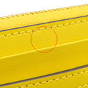 グッチ GUCCI ジッピー コインパース 790037 イエロー レザー GGキャンバス コインケース ゴールド金具 黄色 小銭入れ ラウンドジップ