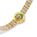 腕時計 フェンディ FENDI フォーエバー フェンディ FF F103606201 クオーツ レディース 新品同様 純正ダイヤ SS×GP ドット ラウンド