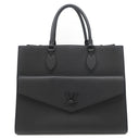 ルイヴィトン LOUIS VUITTON ロックミー トート MM M57346 ノワール レザー 2WAYバッグ マットブラック金具 トートバッグ ショルダーバッグ 黒