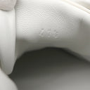 エルメス HERMES アンヴォル H221894Z ホワイト キャンバス スウェード #41.5 スニーカー 白 黒 Envol ソルド品