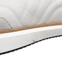 エルメス HERMES イージー EASY H221901Z ホワイト カーフ シェーブルベロア #40 スニーカー 白 茶 レザー 新品 未使用 ソルド品