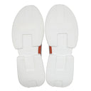 エルメス HERMES エキスパート EXPERT H221896Z ネイビーXオレンジXホワイト ファブリック レザー #41.5 スニーカー 紺 白 スリッポン メッシュ レザー 新品 未使用