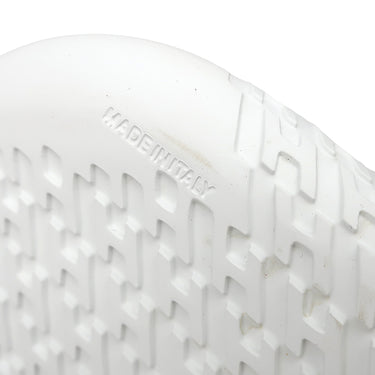 エルメス HERMES デュエル DUEL H212911Z ホワイトXブラック ファブリック レザー #41 スニーカー 白 黒 スリッポン 新品 未使用