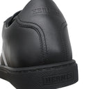 エルメス HERMES アヴァンタージュ H201459Z ブラック レザー #40.5 スニーカー 黒 白ロゴ バイアスH