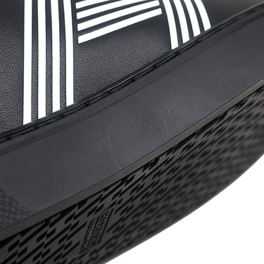 エルメス HERMES アヴァンタージュ H201459Z ブラック レザー #40.5 スニーカー 黒 白ロゴ バイアスH