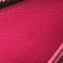ルイヴィトン LOUIS VUITTON ポルトフォイユ クレマンス M60742 フューシャ モノグラムキャンバス 長財布 ゴールド金具 ピンク ラウンドファスナー