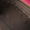 ルイヴィトン LOUIS VUITTON ポルトフォイユ クレマンス M60742 フューシャ モノグラムキャンバス 長財布 ゴールド金具 ピンク ラウンドファスナー