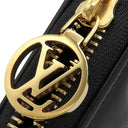 ルイヴィトン LOUIS VUITTON ジッピー ウォレット M81510 ノワール ラムスキン クッサン 長財布 ゴールド金具 黒 ラウンドファスナー