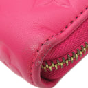 ルイヴィトン LOUIS VUITTON ジッピーウォレット M82737 ブーゲンビリア レザー 長財布 ゴールド金具 モノグラム エンボス ラウンドファスナー