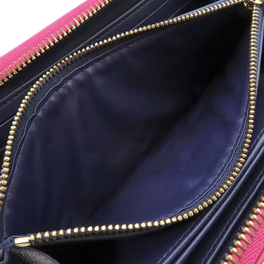 ルイヴィトン LOUIS VUITTON ジッピーウォレット M82737 ブーゲンビリア レザー 長財布 ゴールド金具 モノグラム エンボス ラウンドファスナー