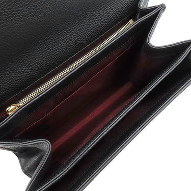 グッチ GUCCI ズゥミ チェーン ショルダー 576388 ブラック レザー ショルダーバッグ ゴールド金具 インターロッキングG ホースビット GD金具 SV金具