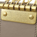 セリーヌ CELINE トリオンフ 6連 キーケース グレージュ グレインカーフレザー キーケース ゴールド金具 鍵入れ ベージュ 6本