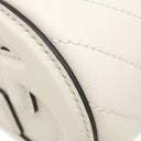 グッチ GUCCI ブロンディ ワンショルダー 760170 ホワイト レザー ショルダーバッグ シルバー金具 白 肩掛け ハンドバッグ インターロッキングG