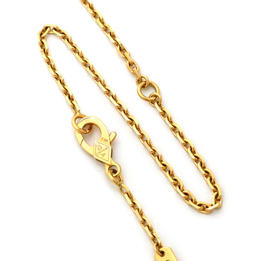 ヴァンクリーフアーペル Van Cleef & Arpels ゾディアック メダル ヴィルジニス 乙女座 VCARP7ST0/VCARP7U600 イエローゴールド K18YG ネックレス 別売フォルサチェーン付き