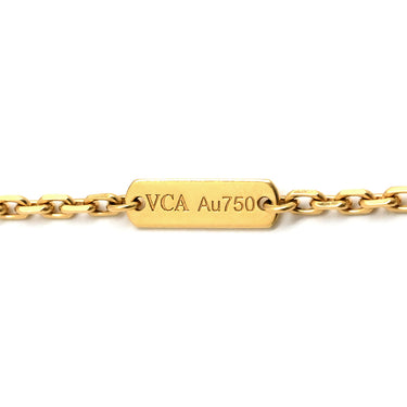 ヴァンクリーフアーペル Van Cleef & Arpels ゾディアック メダル ヴィルジニス 乙女座 VCARP7ST0/VCARP7U600 イエローゴールド K18YG ネックレス 別売フォルサチェーン付き