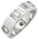 カルティエ Cartier ラブリング フルダイヤ B4026052 ホワイトゴールド K18WG ダイヤモンド #52 リング 指輪 LOVE Ring 750 18K 6P クラシックモデル 12号