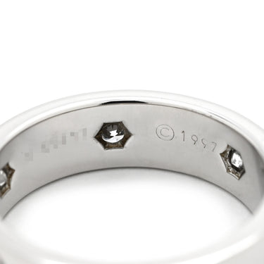 カルティエ Cartier ラブリング フルダイヤ B4026052 ホワイトゴールド K18WG ダイヤモンド #52 リング 指輪 LOVE Ring 750 18K 6P クラシックモデル 12号