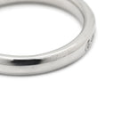 4℃ 4℃ ダイヤリング プラチナシルバー Pt950 ダイヤモンド リング 指輪 プラチナ950 シンプル メレダイヤ 5.5号