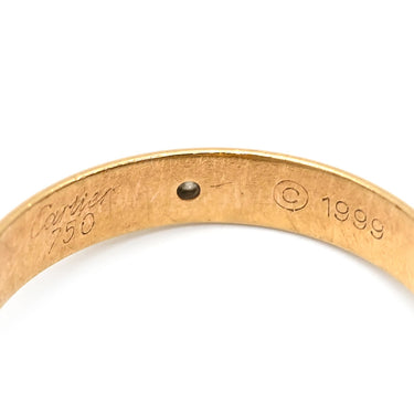 カルティエ Cartier トリニティダイヤ ホワイトゴールドXイエローゴールドXピンクゴールド K18WG K18YG K18PG ダイヤモンド #52(JP12) リング 指輪 15石 3カラー 3連 12号