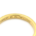 ブシュロン BOUCHERON キャトル クル ド パリ スモール JAL0116546 イエローゴールド K18YG #46(JP6) リング 指輪 750 18K イエローゴールド 6号