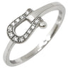 フレッド FRED フォース10 スモールモデル リング 4B0442 ホワイトゴールド K18WG ダイヤモンド #49 リング 指輪 FRED パヴェダイヤ Au750 18K WG 7.5号