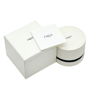 フレッド FRED フォース10 スモールモデル リング 4B0442 ホワイトゴールド K18WG ダイヤモンド #49 リング 指輪 FRED パヴェダイヤ Au750 18K WG 7.5号