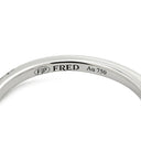 フレッド FRED フォース10 スモールモデル リング 4B0442 ホワイトゴールド K18WG ダイヤモンド #49 リング 指輪 FRED パヴェダイヤ Au750 18K WG 7.5号