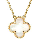 ヴァンクリーフアーペル Van Cleef & Arpels VCARA45900 パールホワイト×イエローゴールド K18YG マザーオブパール ネックレス K18YG シェル