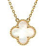 ヴァンクリーフアーペル Van Cleef & Arpels VCARA45900 パールホワイト×イエローゴールド K18YG マザーオブパール ネックレス K18YG シェル