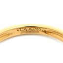 ヴァンクリーフアーペル Van Cleef & Arpels スウィート ハート エフイヤージュ イエローゴールド K18YG ダイヤモンド マザーオブパール #48(JP8) リング 指輪 750YG 18金 シェル ダイヤ1P 7.5号