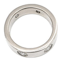 カルティエ Cartier ラブリング フルダイヤ ホワイトゴールド K18WG ダイヤモンド #50 リング 指輪 LOVE Ring ホワイトゴールド WG Au750 18K 18金 6P 6石 6粒 10号