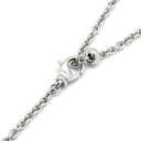 ブルガリ BVLGARI トンド ハート ペンダント シルバーXイエローゴールド K18YG ステンレススチール K18WG(チェーン) ネックレス 750YG 18金 SS
