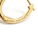 カルティエ Cartier トリニティ セミパヴェ ダイヤ B8301465 ホワイトゴールド×イエローゴールド×ピンクゴールド K18YG K18PG K18WG ダイヤモンド ピアス 3カラー 18K 750AU ドロップ スイング