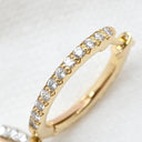 カルティエ Cartier トリニティ セミパヴェ ダイヤ B8301465 ホワイトゴールド×イエローゴールド×ピンクゴールド K18YG K18PG K18WG ダイヤモンド ピアス 3カラー 18K 750AU ドロップ スイング