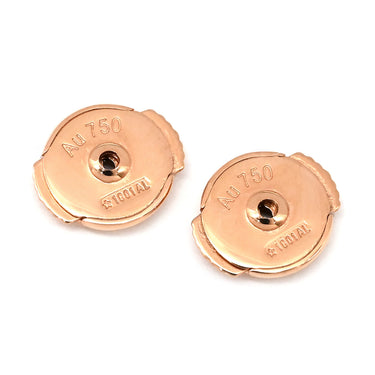 カルティエ Cartier ジュスト アン クル フープ ダイヤ LM B8301211 ピンクゴールド K18PG ダイヤモンド ピアス ラージ Au750 18K 18金 RG