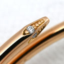 カルティエ Cartier ジュスト アン クル フープ ダイヤ LM B8301211 ピンクゴールド K18PG ダイヤモンド ピアス ラージ Au750 18K 18金 RG