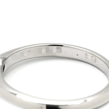 ティファニー Tiffany & Co ソリティア ダイヤ プラチナシルバー Pt950 ダイヤモンド リング 指輪 T＆Co. 1P 1石 1粒 Pt950 立爪 0.19ct E VVS1 7号