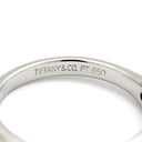 ティファニー Tiffany & Co ソリティア ダイヤ プラチナシルバー Pt950 ダイヤモンド リング 指輪 T＆Co. 1P 1石 1粒 Pt950 立爪 0.19ct E VVS1 7号