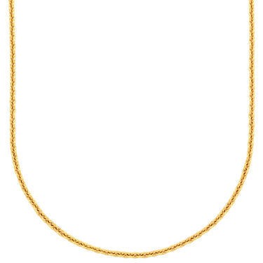 ブルガリ BVLGARI イエローゴールド K18YG ネックレス B-zero1 K18YG Au750 18K 18金 チェーン ペンダント