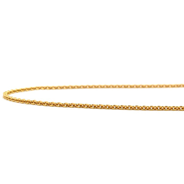 ブルガリ BVLGARI イエローゴールド K18YG ネックレス B-zero1 K18YG Au750 18K 18金 チェーン ペンダント