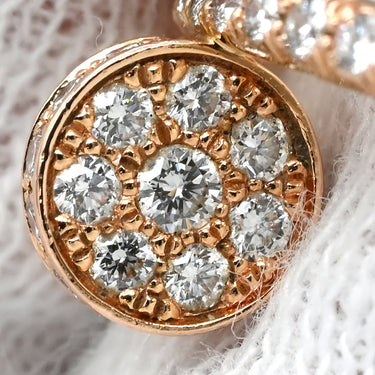 カルティエ Cartier ジュストアンクル SM セミパヴェダイヤ B4231400 ピンクゴールド K18PG ダイヤモンド #53(JP13) リング 指輪 Au750 11号