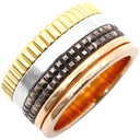 ブシュロン BOUCHERON キャトル クラシック ラージ JRG00257 4カラー K18YG K18PG K18WG ブラウンPVD ＃T54(JP14) リング 指輪 750 18K ブラウンPVD 14号
