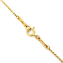 ティファニー Tiffany & Co オープンハート 2Pダイヤモンド イエローゴールド K18YG ダイヤモンド ネックレス T＆Co. 18K 750 YG エルサペレッティ